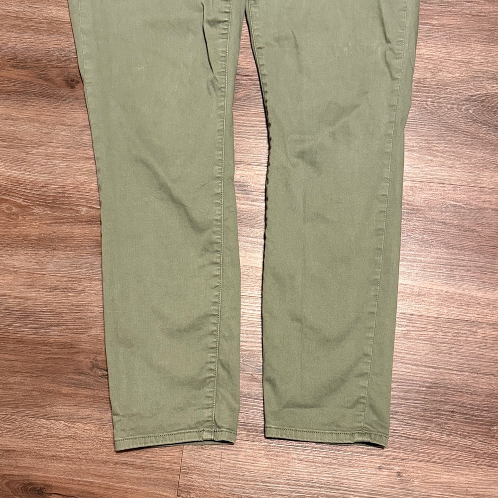 Universal Thread Green High-Rise Skinny Button-Fly Pants - Picture 2 of 6